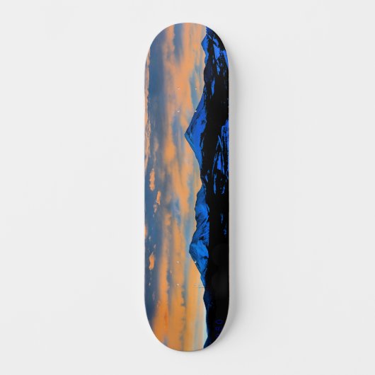 Colorado Mountain Sunset III Skateboard (Voorkant)