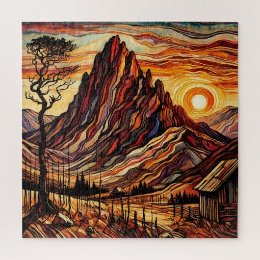 Colorado Mountain Valley 600 Stuk Puzzel (Verticaal)
