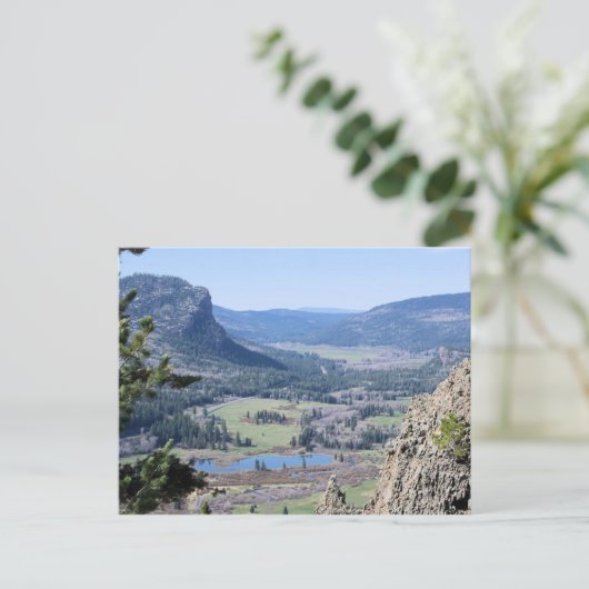 Colorado Mountain Valley Briefkaart (Staand voorkant)