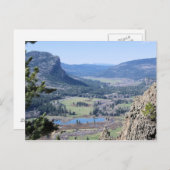 Colorado Mountain Valley Briefkaart (Voorkant / Achterkant)