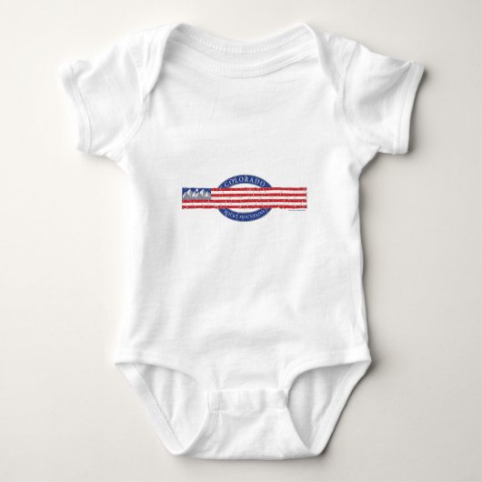 Colorado Mountain Verenigde Staten Romper (Voorkant)