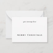 Colorado Mountain Winter Snow Notitiekaartje (Achterkant)