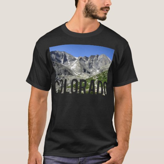 Colorado Mountains Baseball Mouw T-shirt (Voorkant)