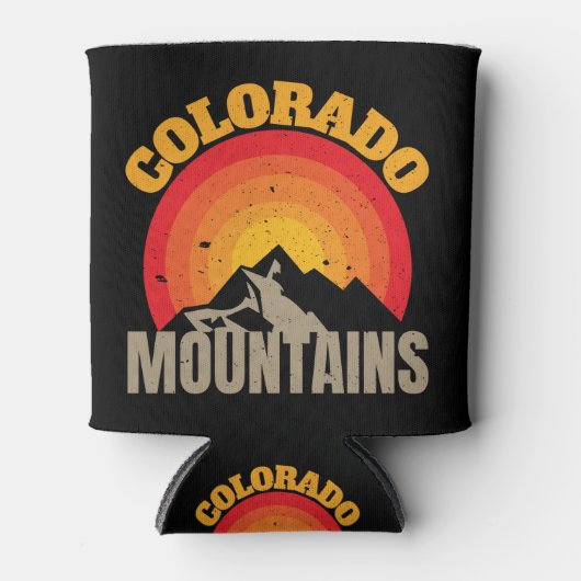 Colorado Mountains Blikjeskoeler (Voorkant)