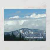 Colorado Mountains Briefkaart (Voorkant)