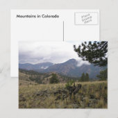 Colorado Mountains Briefkaart (Voorkant / Achterkant)