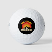 Colorado Mountains Golfballen (Voorkant)