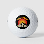 Colorado Mountains Golfballen (Voorkant)