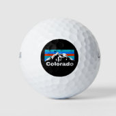 Colorado Mountains Golfballen (Voorkant)
