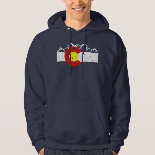 Colorado Mountains Hoodie (Voorkant)