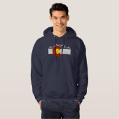 Colorado Mountains Hoodie (Voorkant volledig)