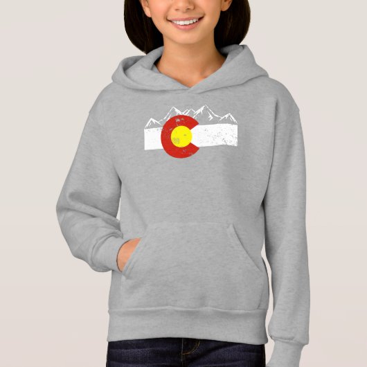 Colorado Mountains Hoodie (Voorkant)