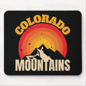 Colorado Mountains Muismat (Voorkant)