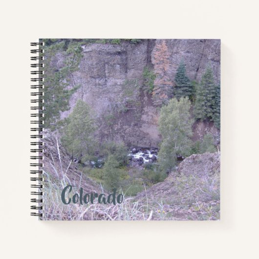 Colorado Mountains Notebook Notitieboek (Voorkant)