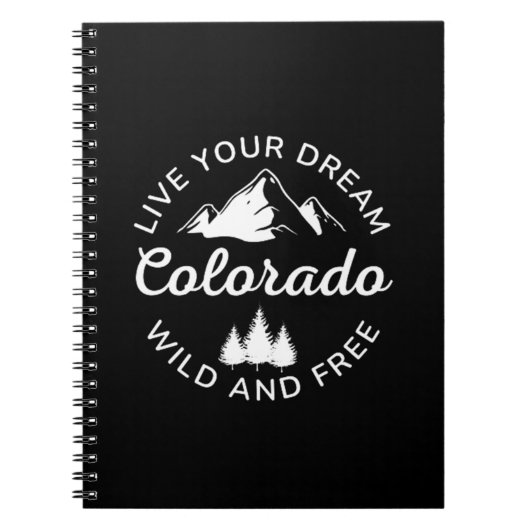 Colorado Mountains Notitieboek (Voorkant)