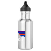 Colorado Mountains Outdoor Flag Design Waterfles (Rechts)