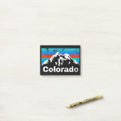 Colorado Mountains Post-it® Notes (Op bureau)