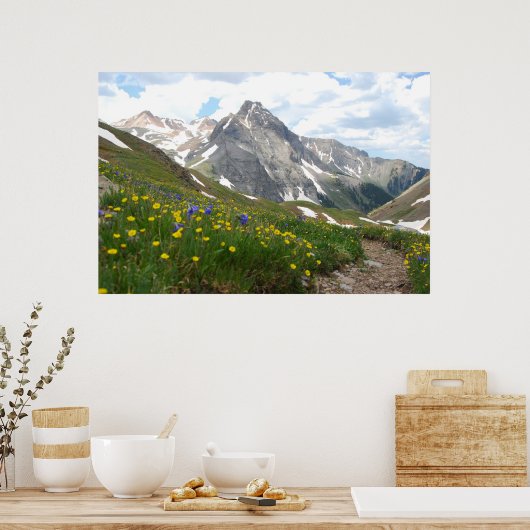 Colorado Mountains Poster (Keuken)
