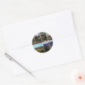 Colorado Mountains Ronde Sticker (Envelop)