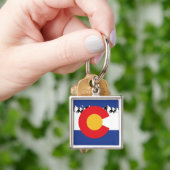 Colorado Mountains Sleutelhanger (Hand)