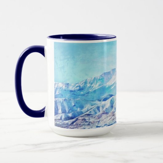 Colorado Mountains Snow Hills Art Mok Cup (Links)