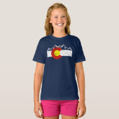 Colorado Mountains  T-Shirt (Voorkant volledig)