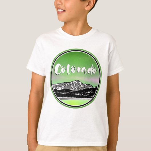 Colorado Mountains T-shirt (Voorkant)