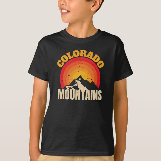 Colorado Mountains T-Shirt (Voorkant)