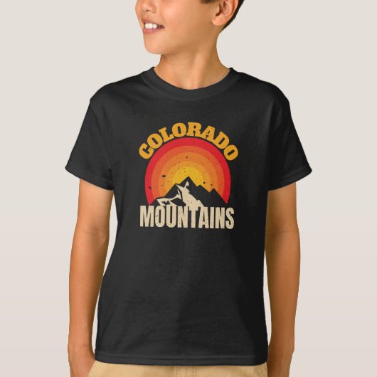 Colorado Mountains T-Shirt (Voorkant)