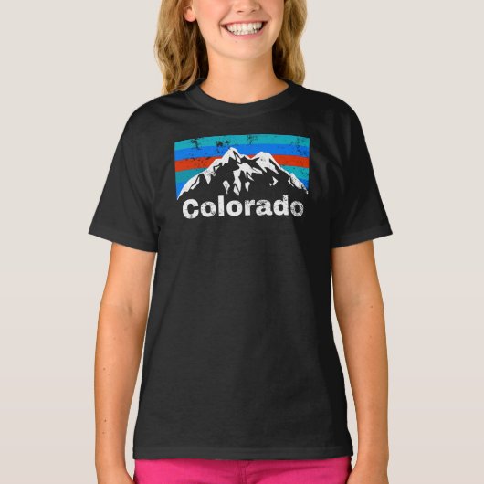 Colorado Mountains T-Shirt (Voorkant)