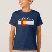Colorado Mountains  T-shirt (Voorkant)
