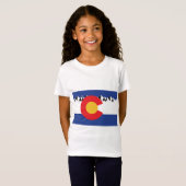 Colorado Mountains T-shirt (Voorkant volledig)