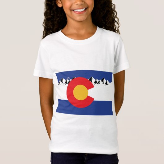 Colorado Mountains T-shirt (Voorkant)