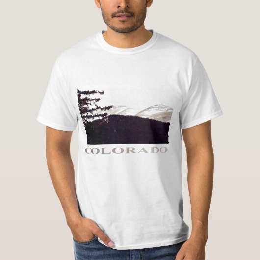 Colorado Mountains T-shirt (Voorkant)