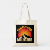 Colorado Mountains Tote Bag (Achterkant)