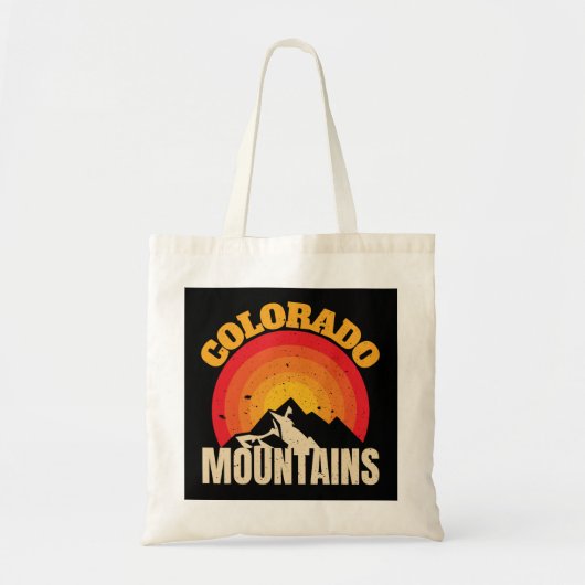 Colorado Mountains Tote Bag (Voorkant)