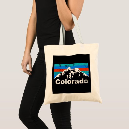 Colorado Mountains Tote Bag (Voorkant (product))
