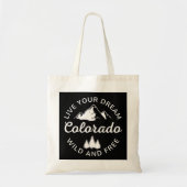 Colorado Mountains  Tote Bag (Voorkant)