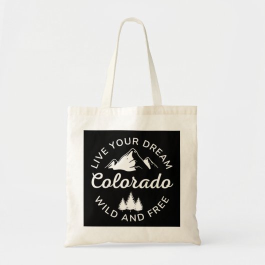Colorado Mountains  Tote Bag (Voorkant)