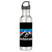Colorado Mountains Waterfles (Voorkant)