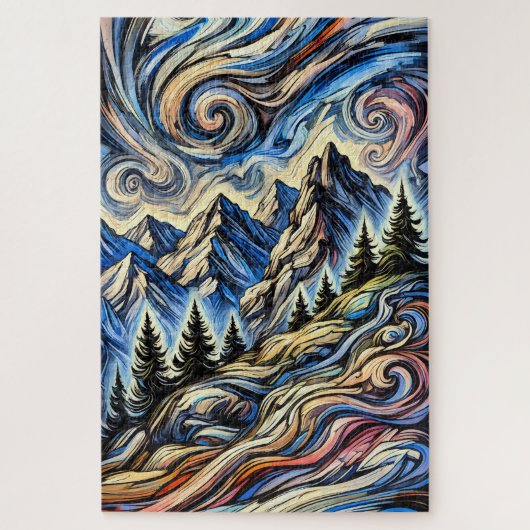 Colorado Mountainside 1000 Stuk Puzzel (Verticaal)