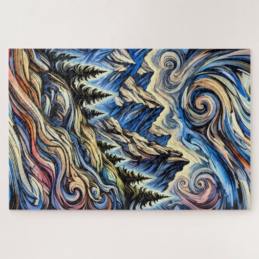 Colorado Mountainside 1000 Stuk Puzzel Legpuzzel (Horizontaal)