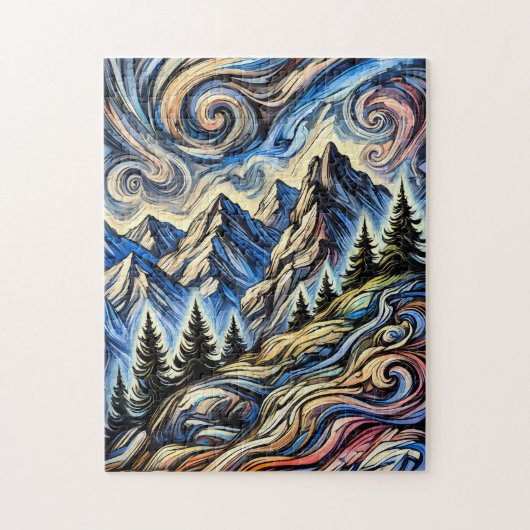 Colorado Mountainside 250 Stuk Puzzel (Verticaal)
