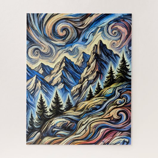 Colorado Mountainside 500 Stuk Puzzel Legpuzzel (Verticaal)