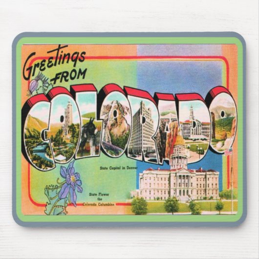"Colorado" Mousepad Muismat (Voorkant)