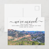Colorado Moving Announcement Briefkaart (Voorkant / Achterkant)