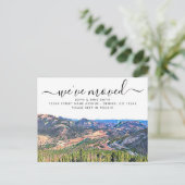 Colorado Moving Announcement Briefkaart (Staand voorkant)