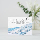 Colorado Moving Announcement Briefkaart (Staand voorkant)