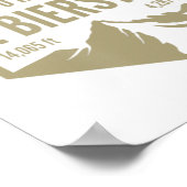 Colorado Mt Bierstadt  Poster (Hoek)