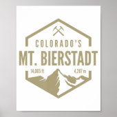 Colorado Mt Bierstadt  Poster (Voorkant)